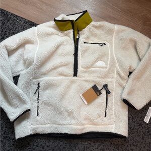 The North Face Cream Fleece Pullover